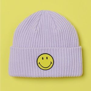 (NWT) H&M Smiley Ribbed Hat